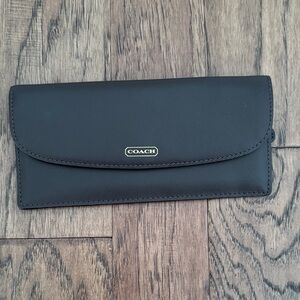 Coach brown envelope wallet